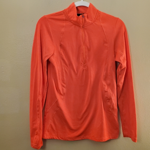 Layer 8 Performance Pink Athletic Workout Sweater - Picture 1 of 5